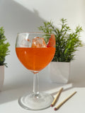Aperol Spritz Gelkerze