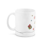Keramiktasse mit Weihnachtsmotiv (350 mL)
