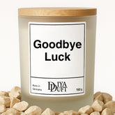 Goodbye Luck Kerze schwarz