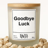 Goodbye Luck Kerze schwarz