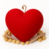 Herzkerze - Big Heart