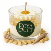 Golden Flora - Kerze im Glas