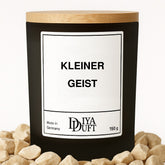 Halloween-Kerze „Kleiner Geist“, 150 ml, Schwarz – DiyaDuft
