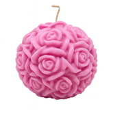 RoseGlow - Rosenkugel aus Sojawachs