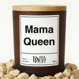 Mama Queen Kerze schwarz