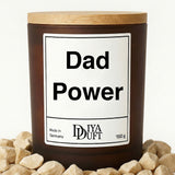 Dad Power Kerze bernstein