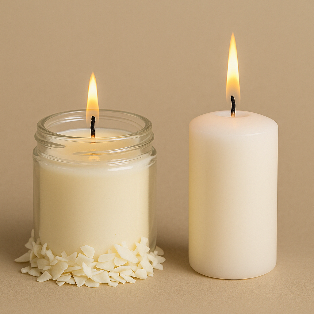 Sojawachs vs. Paraffin – Der große Kerzenvergleich