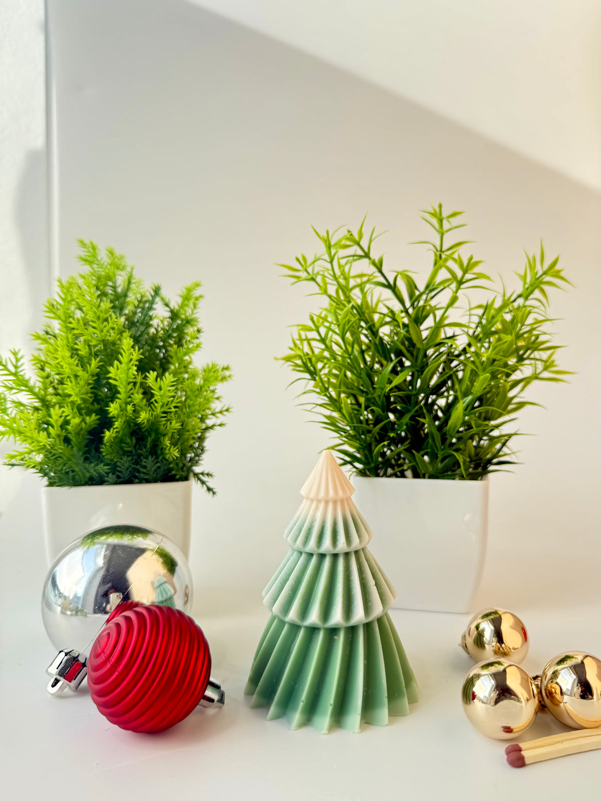 Weihnachtsbaum-Kerze