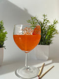 Aperol Spritz Gelkerze