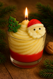 Weihnachtliches Dessertglas „Santa Delight“