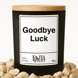 Goodbye Luck Kerze schwarz