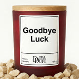 Goodbye Luck Kerze schwarz
