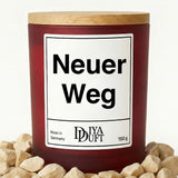Neuer Weg Kerze schwarz