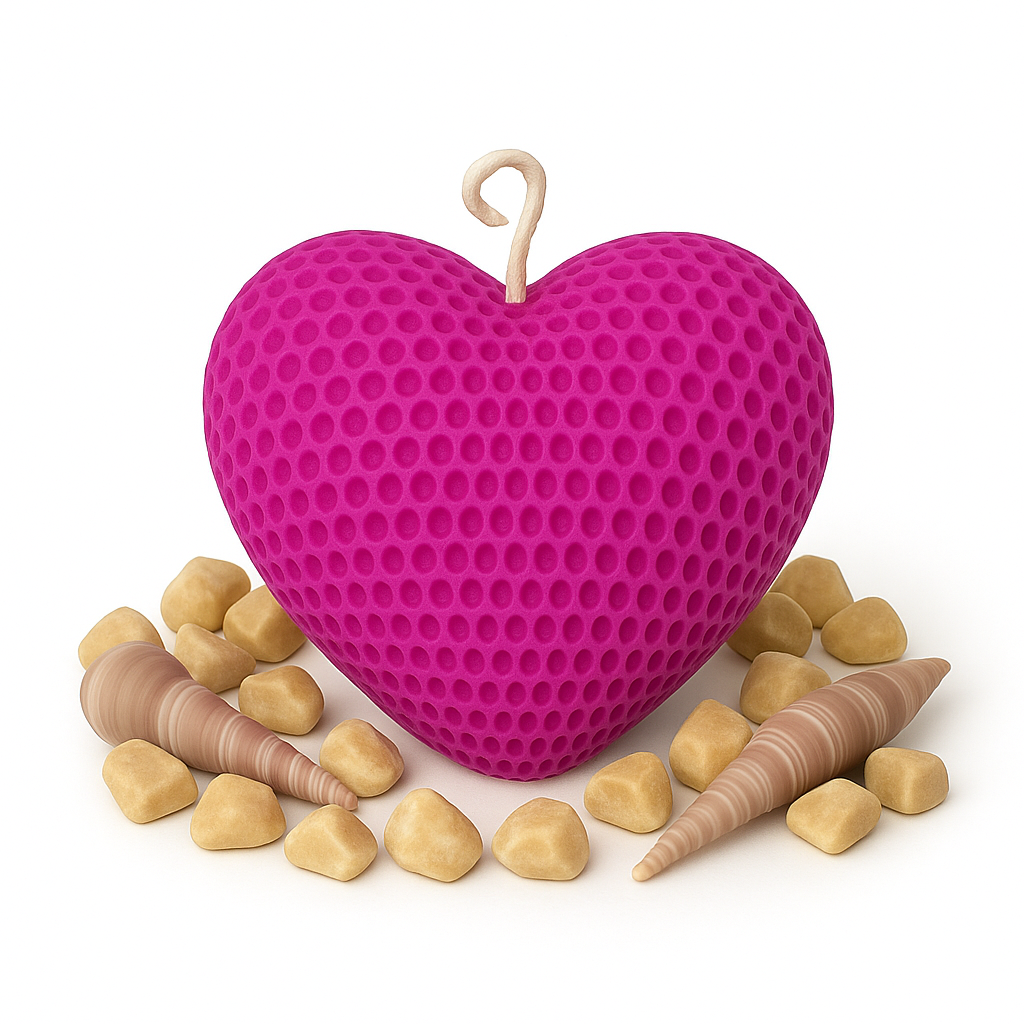 Herzkerze - Big Heart