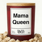 Mama Queen Kerze schwarz