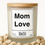 Mom Love Kerze schwarz