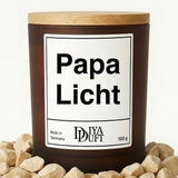 Papa Licht Kerze bernstein