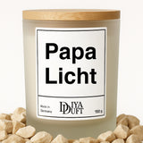 Papa Licht Kerze weiss