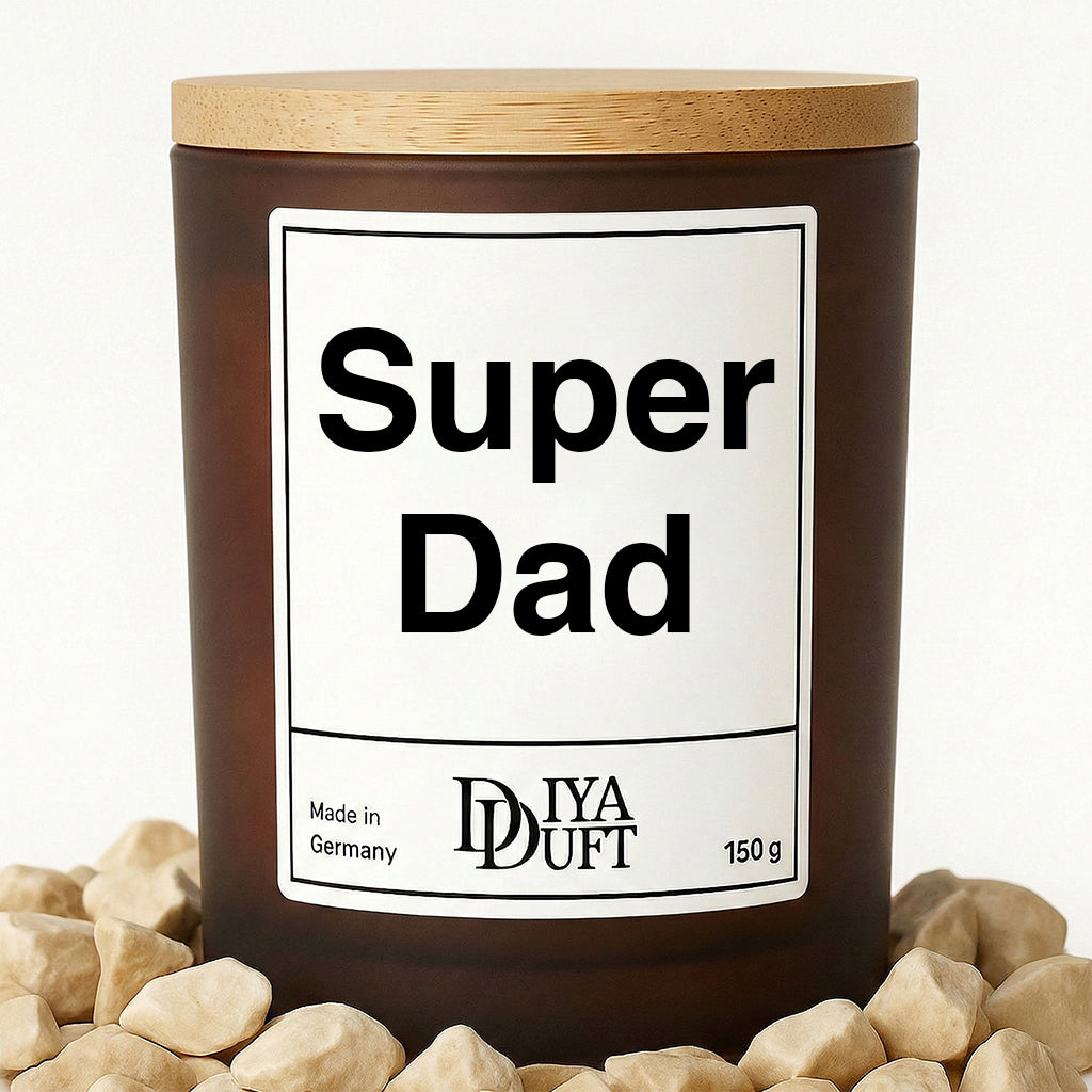 Super Dad Kerze bernstein