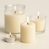 Baumwolldochte mit Metallfuß - vorgewachst